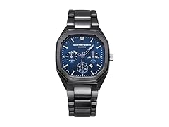 Geoffrey Beene Mens Watch Diamond Dial