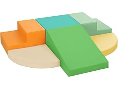 6-PC Climbing Blocks, Orange/Green