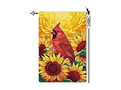  Fall Cardinal Garden Flag 12