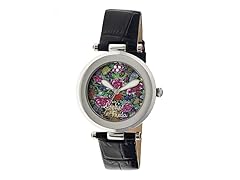 Hidcote Porcelain Leather Band Watch