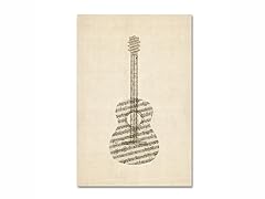 Acoustic Guitar Sheet Music (3 Sizes)
