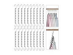 Space Saving Hangers for Clothes 20 Pack