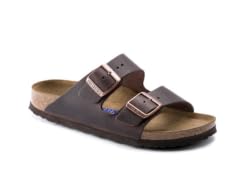 Birkenstock Arizona Foot Bed Oiled Leather Sandals (41 Narrow)