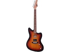 IYV 6 String Semi Hollow Electric Acoustic Guitar