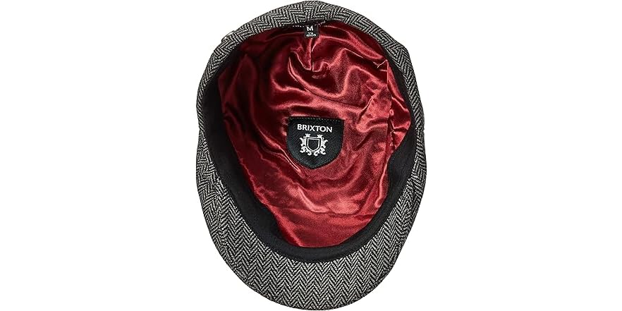 Brixton Hooligan Snap Flat Cap Grey Black main image 0
