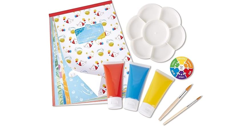 Hape Color Mix Painting Paint Set