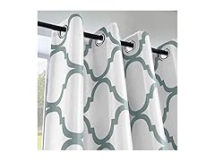 Melodieux Moroccan Fashion Curtains, 52"x63", (1 Panel)