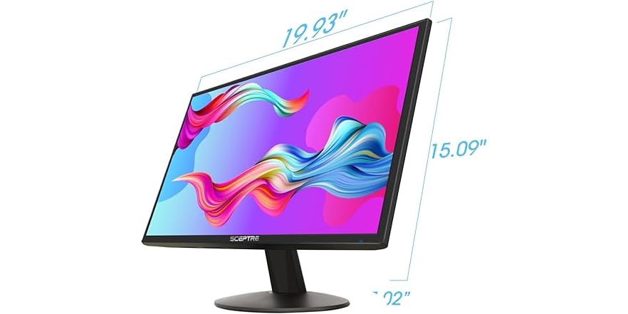 Sceptre 20" 1600x900 75Hz Ultra Thin LED Monitor