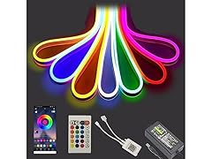 12V Pink Neon LED Strip Lights