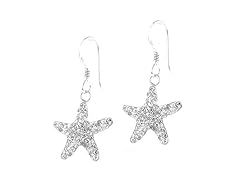 Swarovski Crystal Star Fish Earrings