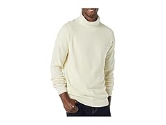 Amazon Essentials Mens Cotton Rib Turtleneck (L)