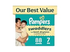 Pampers 50lbs Swaddlers Diapers