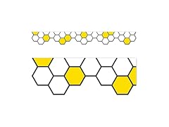 CTP Honeycomb EZ Border for Classrooms Bulletin Board Border