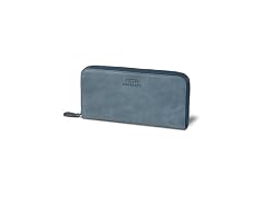 Otto Angelino Genuine Leather Zippered Clutch