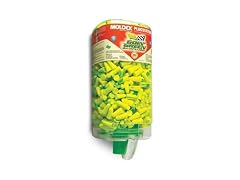 Tapered Foam Dispenser With Earplugs