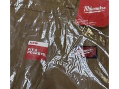 Milwaukee M650K-3232 32x32 Mens Khaki Work Pants