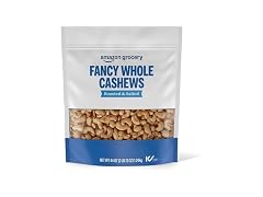 Amazon Grocery, Whole Cashews, Roasted & Sea Salt