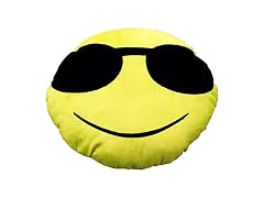 Sunglasses Emoji Plush Pillow
