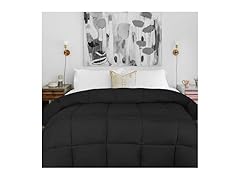 Superior Brushed Solid Reversible Down Alternative Comforter