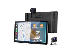 Topexplore 9" Wireless Carplay Dash Cam