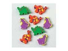 U.S. Toy Assorted Mini Dinosaur Erasers