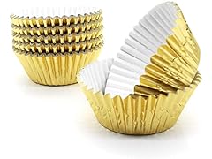 500 Count Standard Foil Cupcake Liners