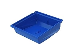 6-Pack 11-1/2 x 11 x 4-1/2" Plastic Bins