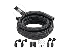 10AN Fuel Line Kit, 10 FT Fuel Hose Kit, 0.55"