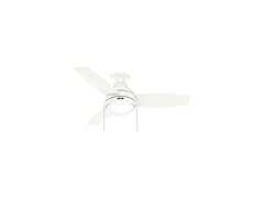 Hunter Fan 44 inch Fresh White Indoor Ceiling Fan