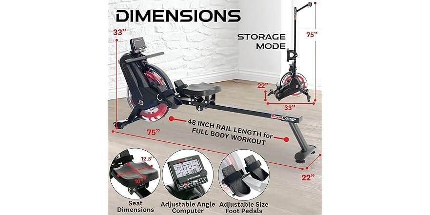 Fitness Reality Water Rowing Machine