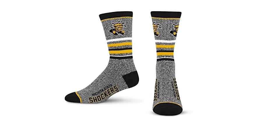 WICHITA STATE SHOCKERS 5 Star Sock (L)
