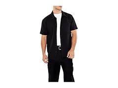 Forever 21 Men (M) Waffle Textured Pocket Shirt