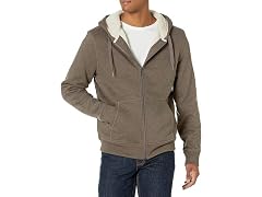 Amazon Essentials Men Sherpa-lined Zip Hoodie