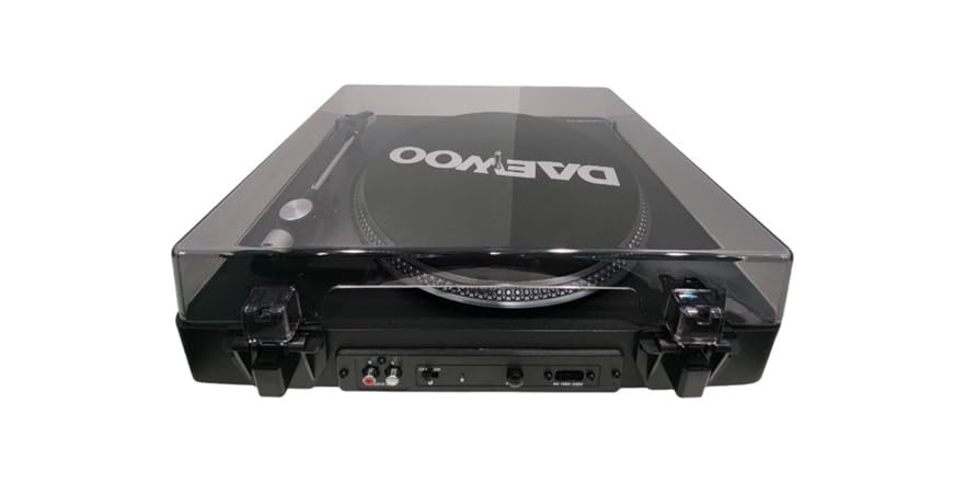 DAEWOO 3-Speed TurnTable w/ BT Connectivity