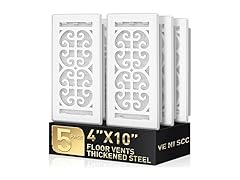 VE NI SCC Decorative White Floor Vent Covers