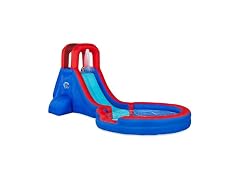 Sunny & Fun Inflatable Single Ring Water Slide Park - Your Choice (Open Box)