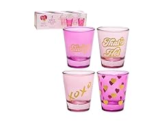 Paris Hilton 4-Piece Shot Glass Set