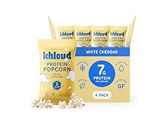 4PK Khloud Protein Popcorn 7g Protein - White Cheddar