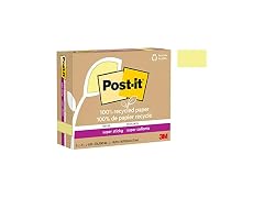 Post-it 100% Recycled Sticky Notes