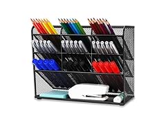 Wellerly Mesh Desk Pencil Organizer, Storage