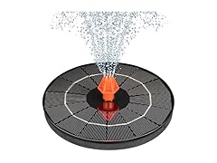 VOROSY solar bird bath fountain