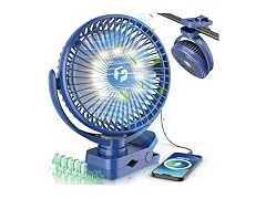 AVAVO Clip on Fan Blue