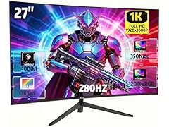 27" Curved Gaming Monitor 280hz