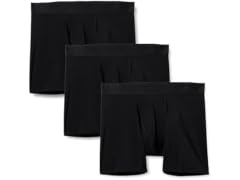 Amazon Essentials 3-Pack Underwear, Black (XXL)