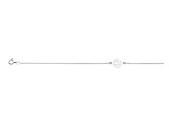 "I Love You" Disc On Box Chain Anklet