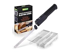 NutriChef Cordless Electric Knife- Black