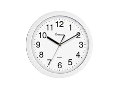 Impecca 10-inch Silent Wall Clock