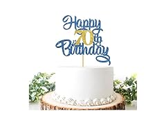 Happy 70th Birthday Cake Topper