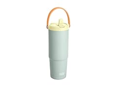 Tasty 30oz Insulated Travel Tumbler Aqua