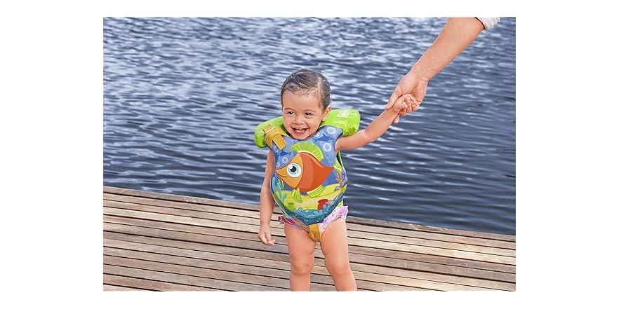 Infant Hydro Life Vest - Orange Fish